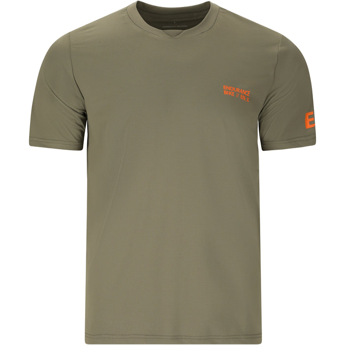 ENDURANCE Yorgos M Cycling/MTB S/S Shirt Cycling Shirt 3211 Smokey Olive