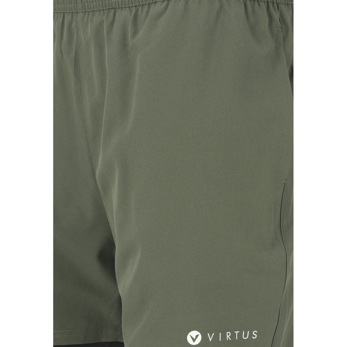 VIRTUS Zayne M 2-in-1 Shorts Shorts 3056 Agave Green