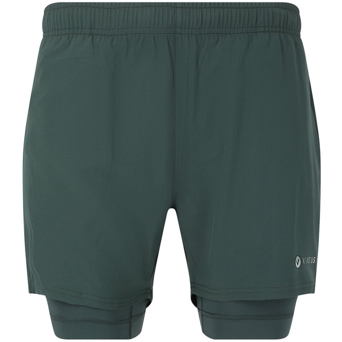 VIRTUS Zayne M 2-in-1 Shorts Shorts 3242 Dusty Forest