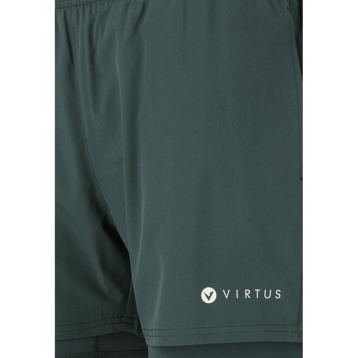 VIRTUS Zayne M 2-in-1 Shorts Shorts 3242 Dusty Forest