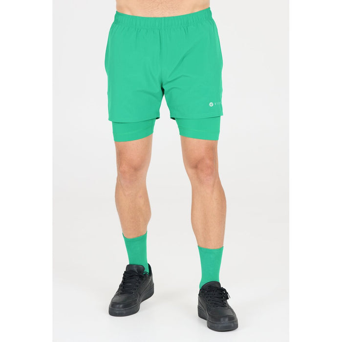 VIRTUS Zayne M 2-in-1 Shorts Shorts 3246 Jade