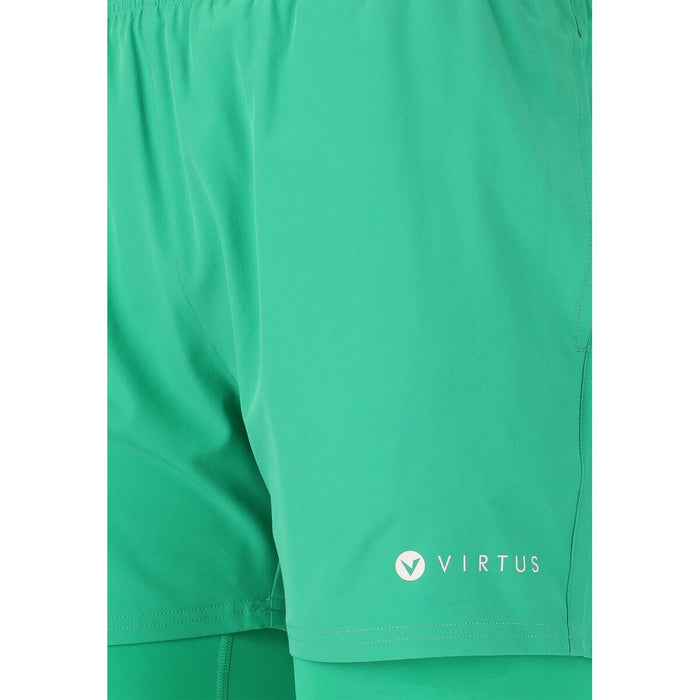 VIRTUS Zayne M 2-in-1 Shorts Shorts 3246 Jade