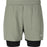 VIRTUS Zayne M 2-in-1 Shorts Shorts 3250 Dried sage
