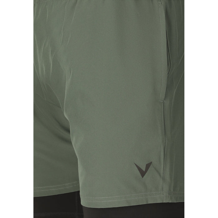 VIRTUS Zayne V2 M 2-in-1 Shorts Shorts 3210 Pine