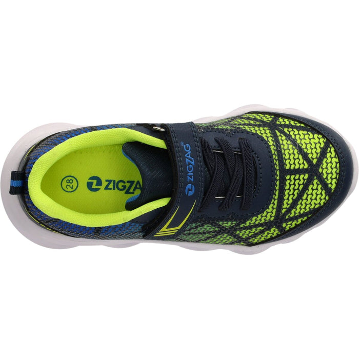 ZIGZAG Zetes Kids Shoe W/Lights Shoes 2048 Navy Blazer