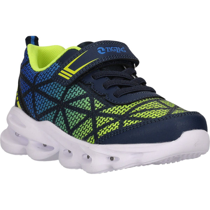ZIGZAG Zetes Kids Shoe W/Lights Shoes 2048 Navy Blazer
