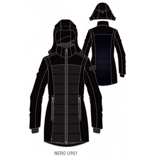 Woman Parka Light Hybrid Softshell