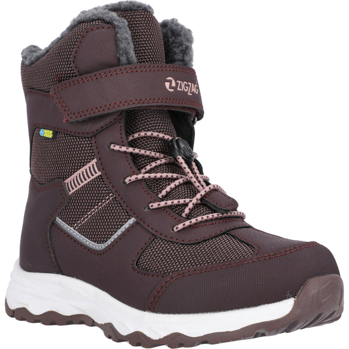 ZIGZAG Balful Kids Boot WP Boots 4241 Fudge