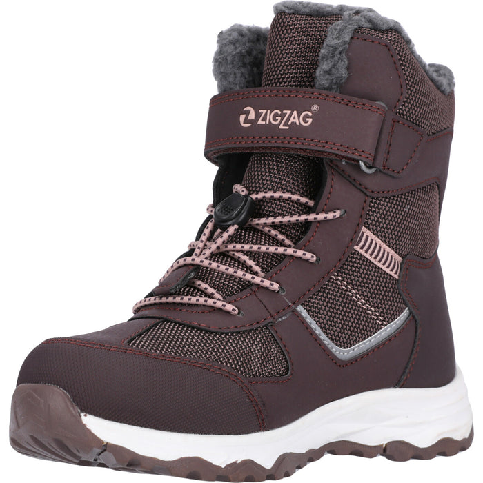 ZIGZAG Balful Kids Boot WP Boots 4241 Fudge