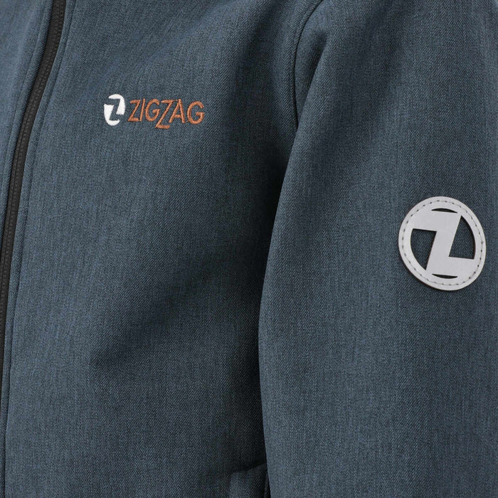 ZIGZAG Manone Mélange Softshell Jacket W-PRO 8000 Softshell 2057  Midnight Navy