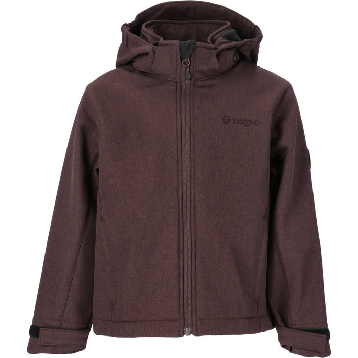 ZIGZAG Manone Mélange Softshell Jacket W-PRO 8000 Softshell 4241 Fudge