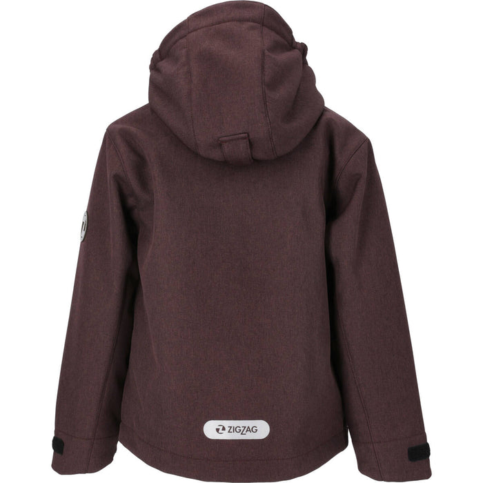 ZIGZAG Manone Mélange Softshell Jacket W-PRO 8000 Softshell 4241 Fudge