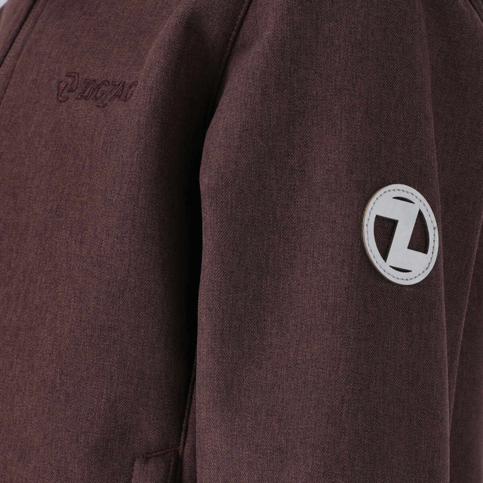 ZIGZAG Manone Mélange Softshell Jacket W-PRO 8000 Softshell 4241 Fudge
