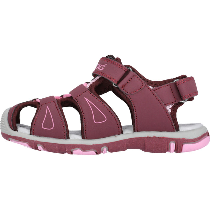 ZIGZAG Sinmel Kids Closed Sandal Sandal 4140 Damson