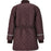 ZIGZAG Stinna PU Coated Quilted Jacket Jacket 4241 Fudge