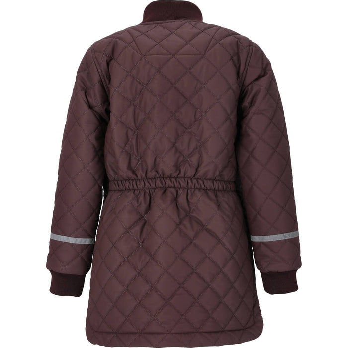 ZIGZAG Stinna PU Coated Quilted Jacket Jacket 4241 Fudge
