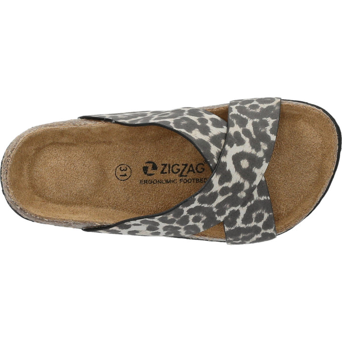 ZIGZAG! Turhang Kids Cork Sandal Sandal 8002 Leopard