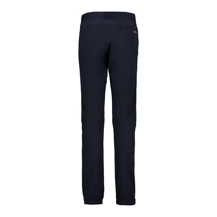 CMP WOMAN PANT HYBRID STRETCH - PRIMALOFT Pants N950 Black Blue