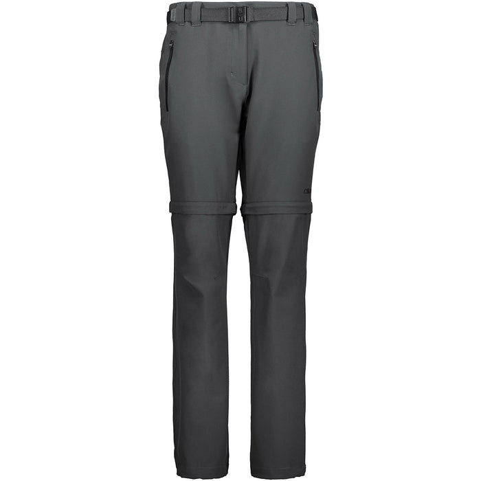 CMP Woman Zip Off Pant 4-Way Stretch Pants U423 Antracite